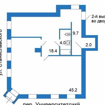 Продается Нежилое помещение, 80 м²