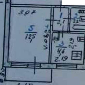 Продается 1-комнатная квартира, 24 м²