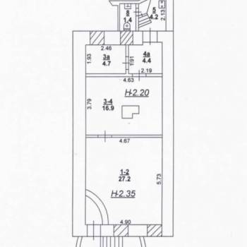 Сдается Нежилое помещение, 58,8 м²