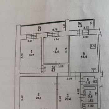Сдается Многокомнатная квартира, 108 м²