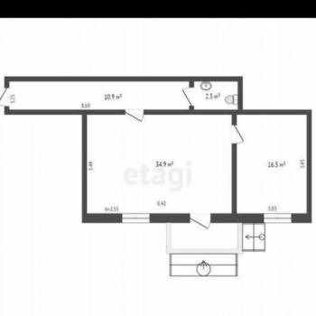 Сдается Нежилое помещение, 64 м²
