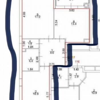Продается 2-х комнатная квартира, 61 м²