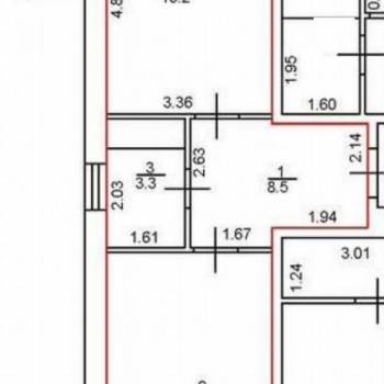 Продается 2-х комнатная квартира, 47,7 м²