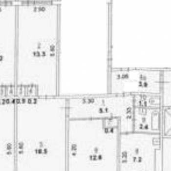Продается 3-х комнатная квартира, 62 м²