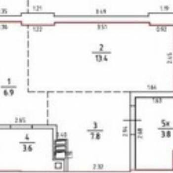 Продается 1-комнатная квартира, 34 м²