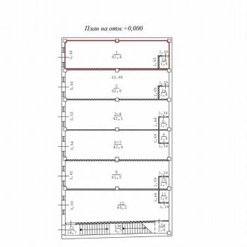 Продается Нежилое помещение, 43,2 м²