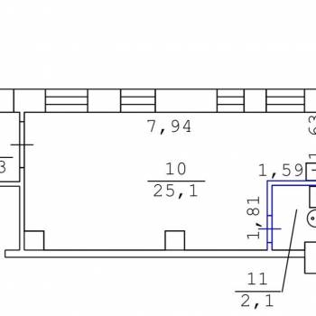 Продается Нежилое помещение, 29,9 м²
