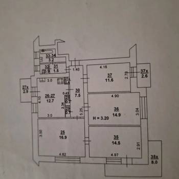 Продается Многокомнатная квартира, 85,5 м²