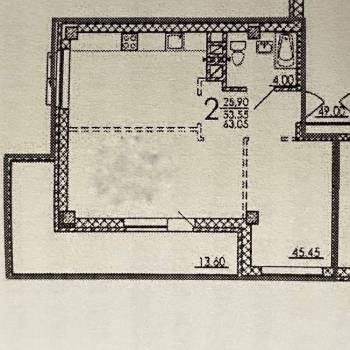 Продается 2-х комнатная квартира, 63 м²