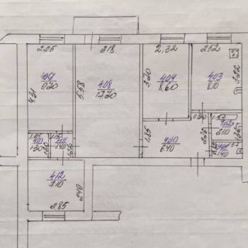 Продается Многокомнатная квартира, 67 м²