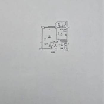 Продается 1-комнатная квартира, 37,8 м²