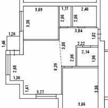 Продается 2-х комнатная квартира, 72 м²