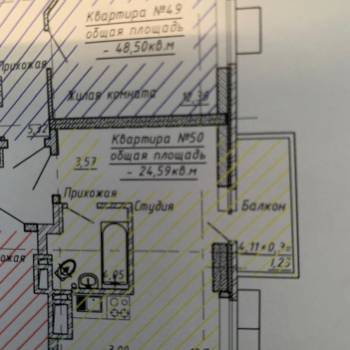 Продается 1-комнатная квартира, 24,6 м²