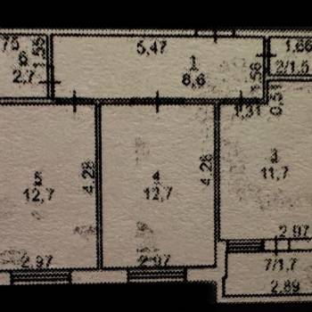 Продается 2-х комнатная квартира, 53,2 м²