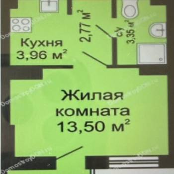 Продается 1-комнатная квартира, 25 м²