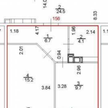 Сдается 1-комнатная квартира, 38,4 м²