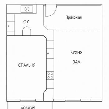 Сдается 2-х комнатная квартира, 56 м²