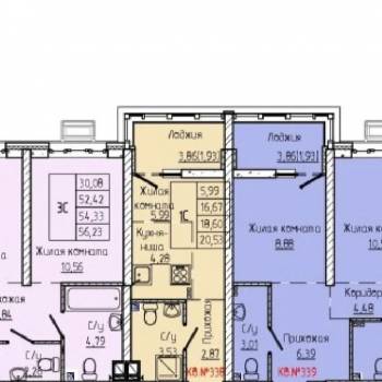 Продается 1-комнатная квартира, 20,6 м²