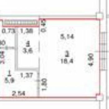 Продается 1-комнатная квартира, 31,5 м²