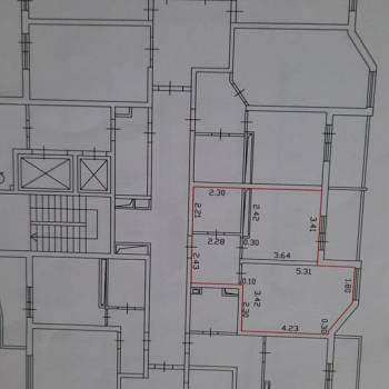 Продается 1-комнатная квартира, 41,6 м²