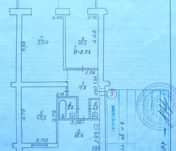 Продается 3-х комнатная квартира, 83 м²