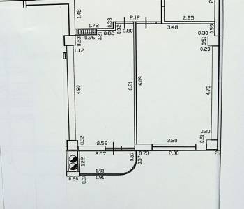 Продается 1-комнатная квартира, 56 м²