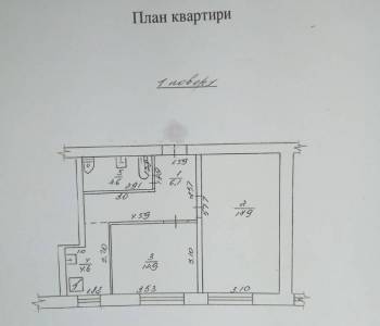 Продается 2-х комнатная квартира, 45 м²