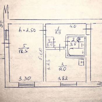 Продается 1-комнатная квартира, 39,8 м²