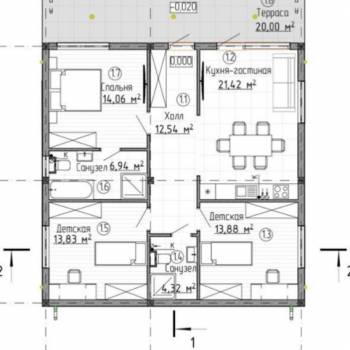 Продается Дом, 120 м²