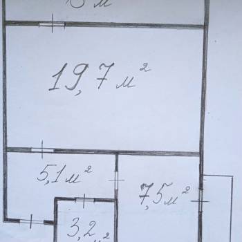 Продается 1-комнатная квартира, 35,5 м²