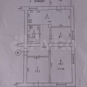 Продается 3-х комнатная квартира, 73,6 м²