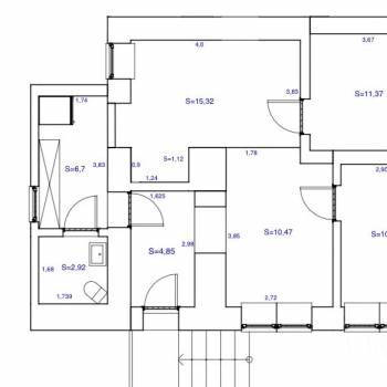 Продается 3-х комнатная квартира, 56,9 м²