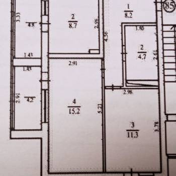 Продается 1-комнатная квартира, 40 м²