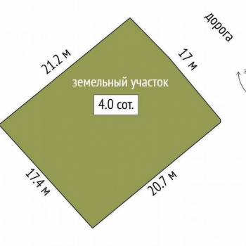 Продается Участок, 400 м²