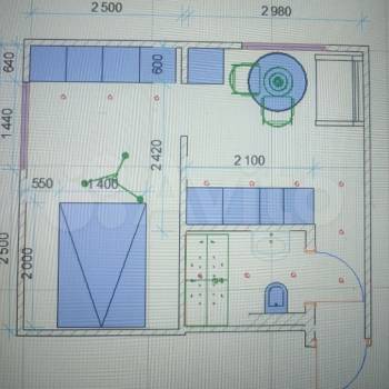 Продается 1-комнатная квартира, 25,3 м²