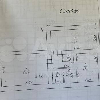 Продается Нежилое помещение, 51,4 м²