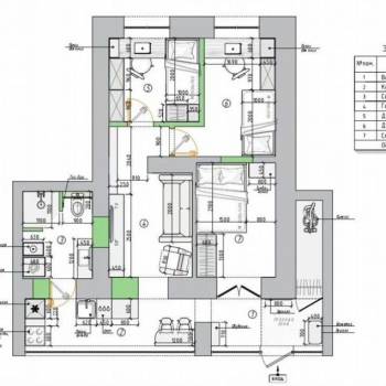 Продается Многокомнатная квартира, 54 м²