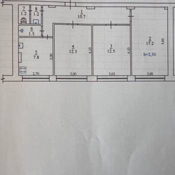 Продается 3-х комнатная квартира, 64,5 м²