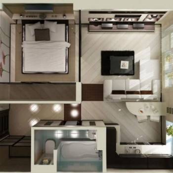 Продается 1-комнатная квартира, 41 м²