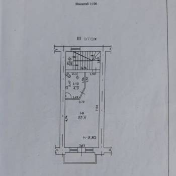 Продается 2-х комнатная квартира, 72 м²
