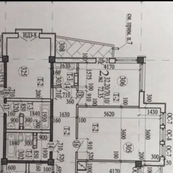 Продается 2-х комнатная квартира, 72,4 м²