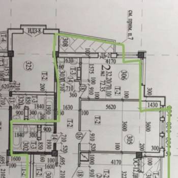 Продается 2-х комнатная квартира, 72,4 м²