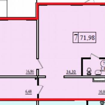 Продается Нежилое помещение, 72,3 м²