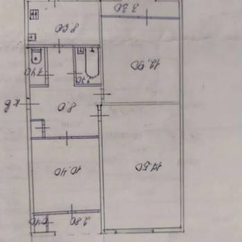 Продается 3-х комнатная квартира, 70 м²