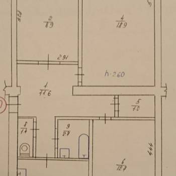 Продается 3-х комнатная квартира, 70,6 м²