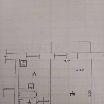 Продается 1-комнатная квартира, 30,6 м²