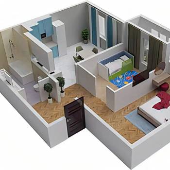 Продается 2-х комнатная квартира, 62,4 м²
