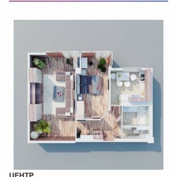 Продается 2-х комнатная квартира, 68,4 м²
