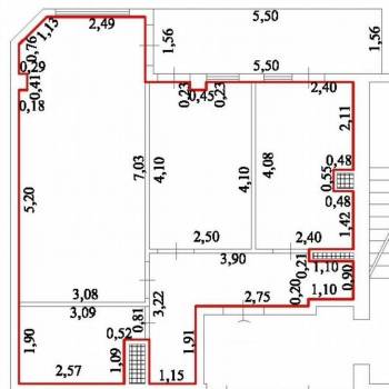 Продается 2-х комнатная квартира, 62 м²