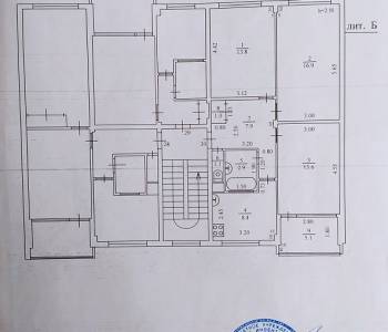 Продается 3-х комнатная квартира, 71 м²